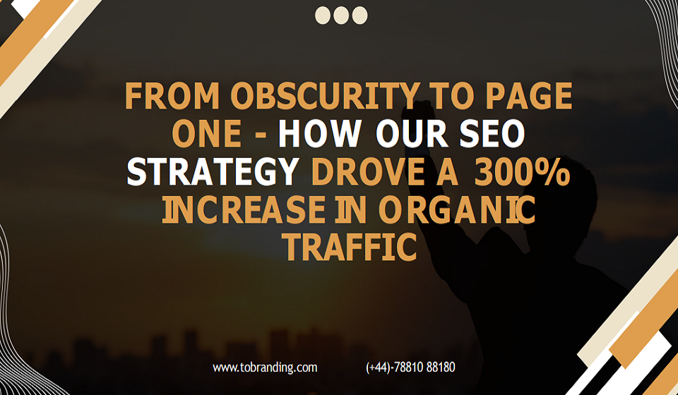 How our SEO strategy drove a 300%